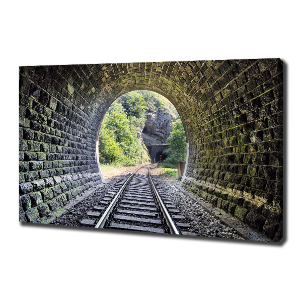 Fotobild Eisenbahntunnel