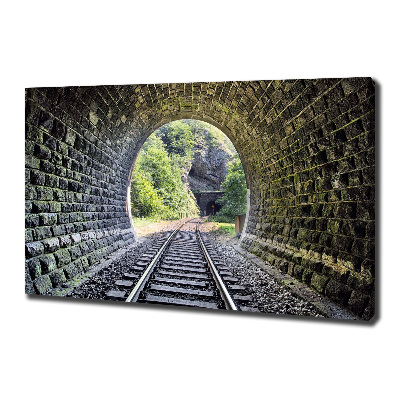 Fotobild Eisenbahntunnel