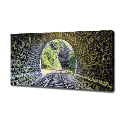 Fotobild Eisenbahntunnel