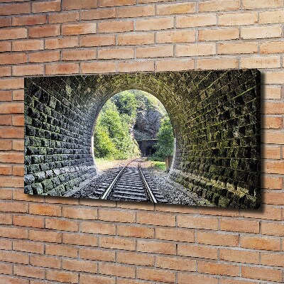 Fotobild Eisenbahntunnel