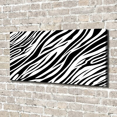 Bild auf leinwand Zebra-Hintergrund