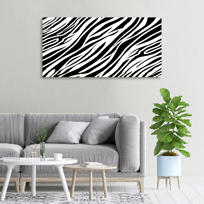 Bild auf leinwand Zebra-Hintergrund