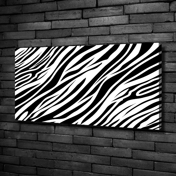 Bild auf leinwand Zebra-Hintergrund