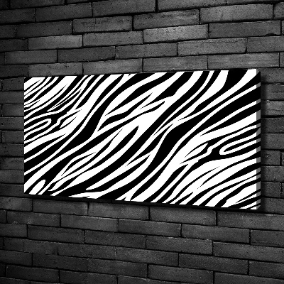 Bild auf leinwand Zebra-Hintergrund