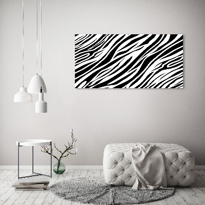Bild auf leinwand Zebra-Hintergrund