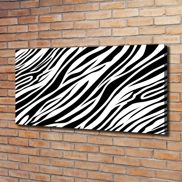 Bild auf leinwand Zebra-Hintergrund