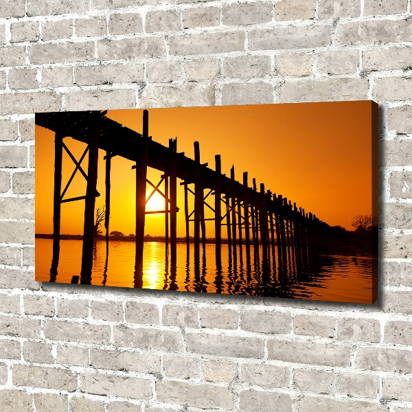 Fotobild Sunset Bridge