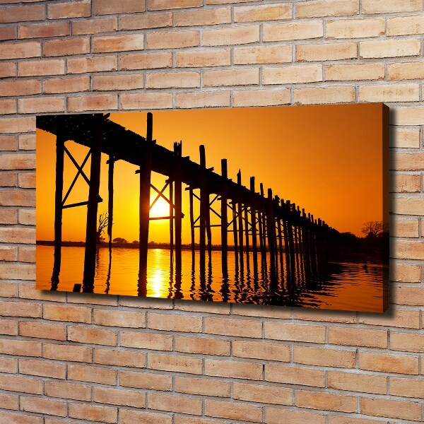 Fotobild Sunset Bridge