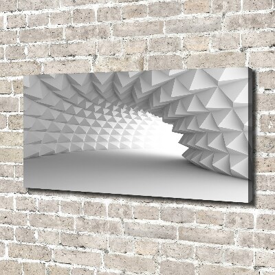 Wandbild Abstrakter Tunnel