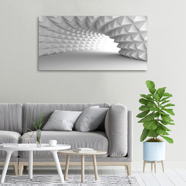 Wandbild Abstrakter Tunnel