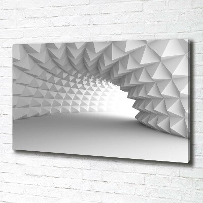 Wandbild Abstrakter Tunnel