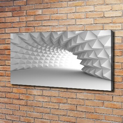 Wandbild Abstrakter Tunnel