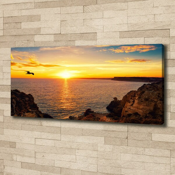 Fotobild Sonnenuntergang am Meer