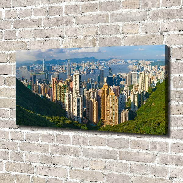 Wandbild Hongkong-Panorama