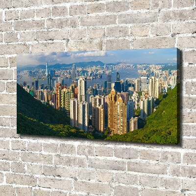 Wandbild Hongkong-Panorama
