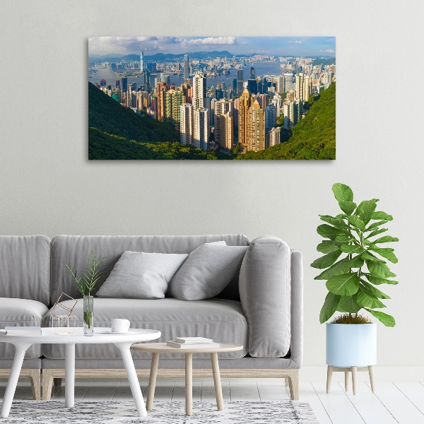 Wandbild Hongkong-Panorama