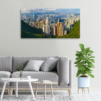 Wandbild Hongkong-Panorama