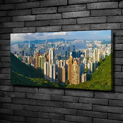 Wandbild Hongkong-Panorama