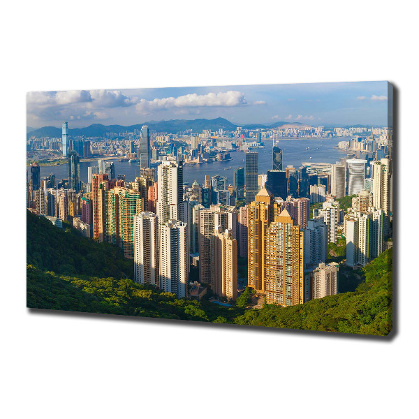 Wandbild Hongkong-Panorama