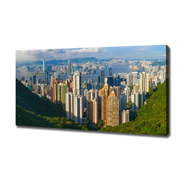Wandbild Hongkong-Panorama