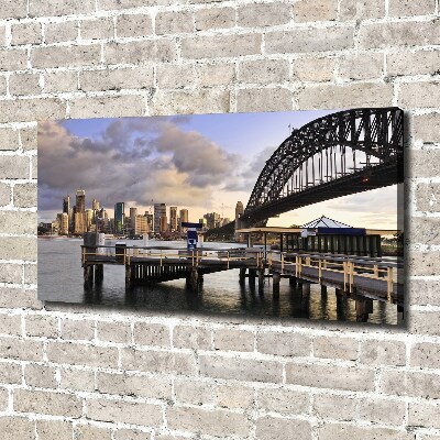Bild auf leinwand Sydney-Brücke