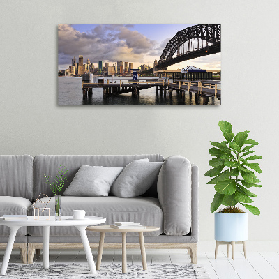 Bild auf leinwand Sydney-Brücke