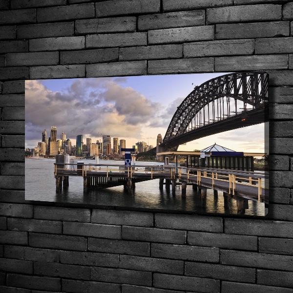 Bild auf leinwand Sydney-Brücke