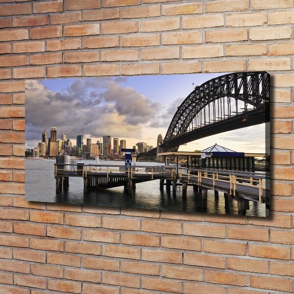 Bild auf leinwand Sydney-Brücke