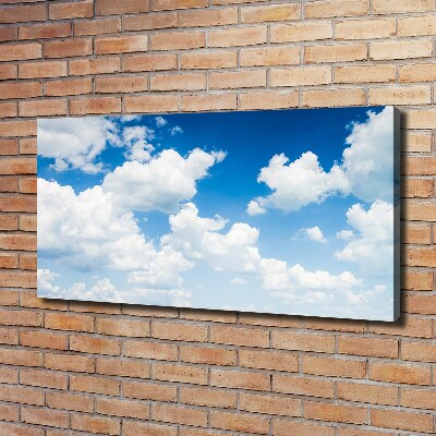 Wandbild Wolken am Himmel
