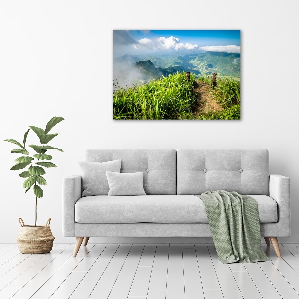 Fotobild Pfad zum Gipfel