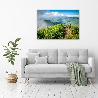 Fotobild Pfad zum Gipfel