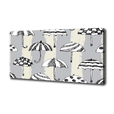 Bild auf leinwand Regenschirme