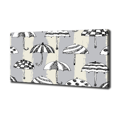 Bild auf leinwand Regenschirme