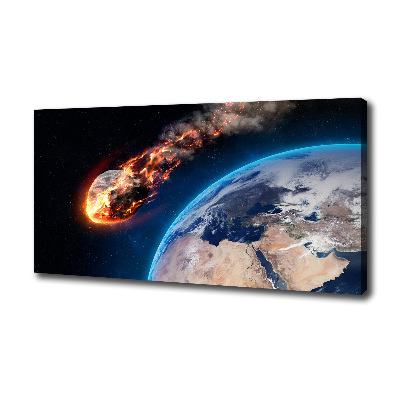 Bild auf leinwand Fallender Meteor