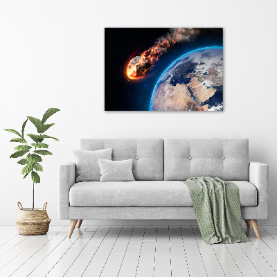 Bild auf leinwand Fallender Meteor