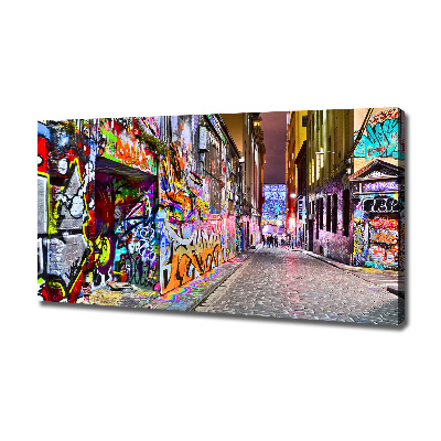 Wandbild Bunte Graffiti
