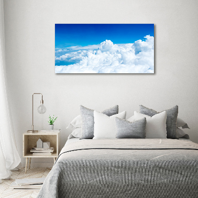 Wandbild Wolken aus der Vogelperspektive