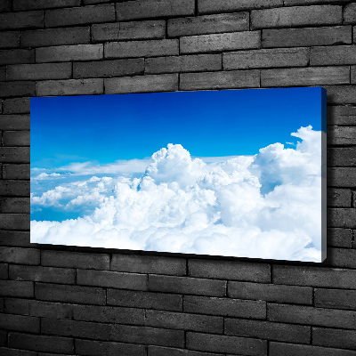 Wandbild Wolken aus der Vogelperspektive