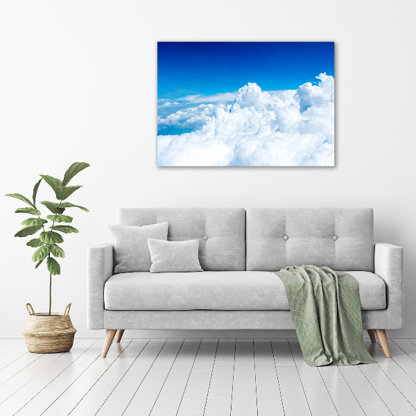 Wandbild Wolken aus der Vogelperspektive