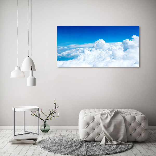 Wandbild Wolken aus der Vogelperspektive