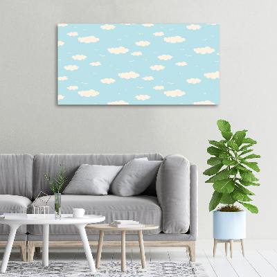 Wandbild Wolken