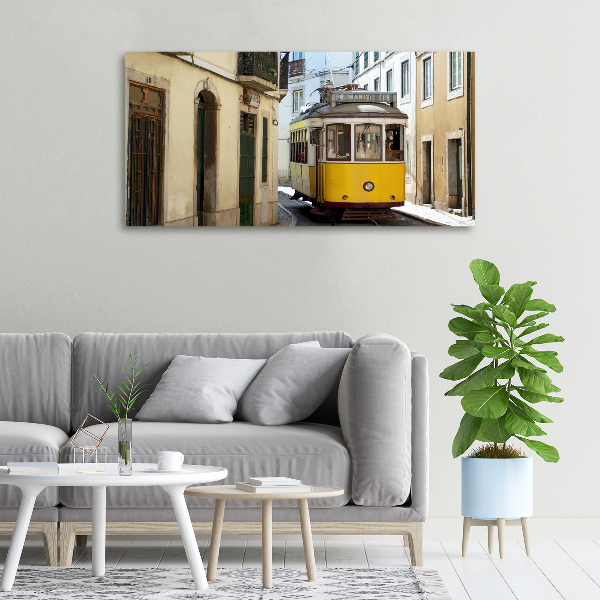 Fotobild Straßenbahn von Lissabon