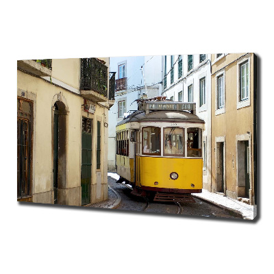 Fotobild Straßenbahn von Lissabon