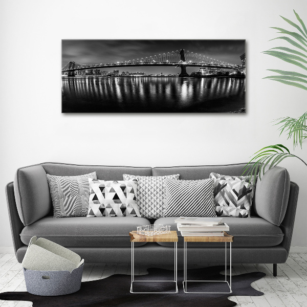 Wandbild Manhattan bei Nacht