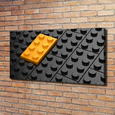 Bild auf leinwand Lego