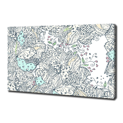 Fotobild Blumenmuster