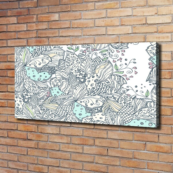 Fotobild Blumenmuster