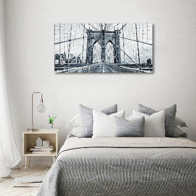 Bild auf leinwand Brooklyn Bridge
