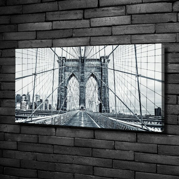 Bild auf leinwand Brooklyn Bridge
