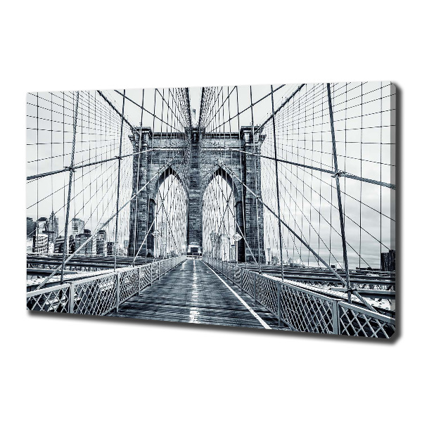 Bild auf leinwand Brooklyn Bridge